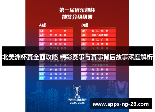 北美洲杯赛全面攻略 精彩赛事与赛事背后故事深度解析