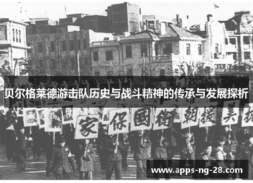 贝尔格莱德游击队历史与战斗精神的传承与发展探析